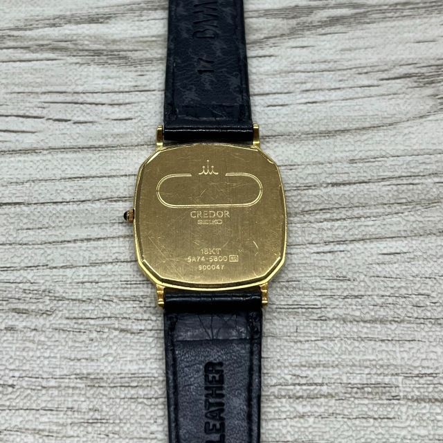 最終値下げ⑬セイコー クレドール K18 7A74-5300 腕時計 | labiela.com