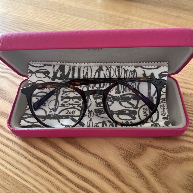 Zoff(ゾフ)のZoff 眼鏡（度なし）UVカット眼鏡 レディースのファッション小物(その他)の商品写真