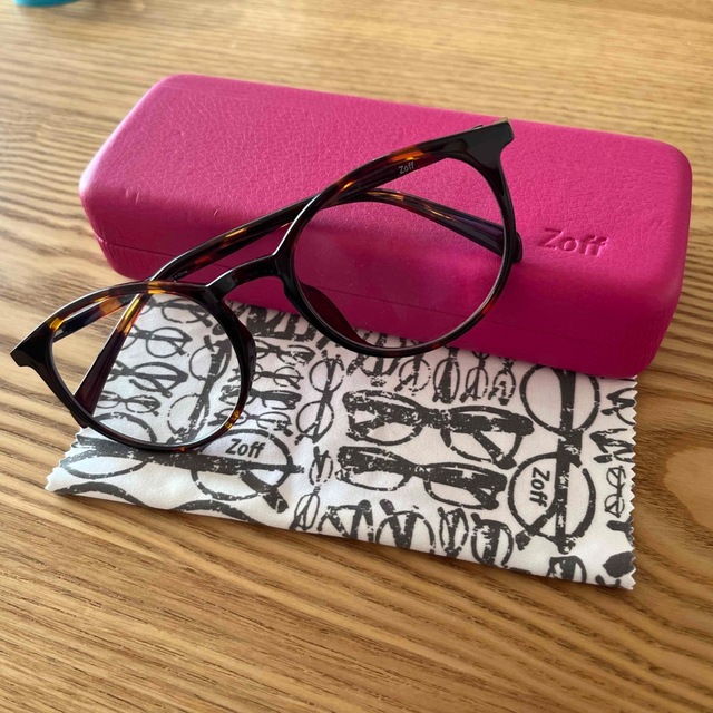 Zoff(ゾフ)のZoff 眼鏡（度なし）UVカット眼鏡 レディースのファッション小物(その他)の商品写真