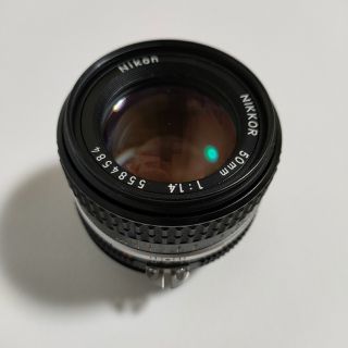 ニコン(Nikon)のNikon Ai-S Nikkor 50mm F1.4 MF単焦点レンズ(レンズ(単焦点))