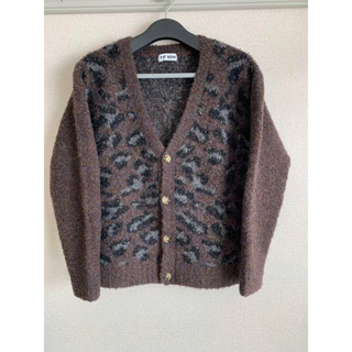 TTT_MSW Leopard Knit Cardigan 22aw