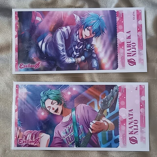 アルゴナビス チケット風ステッカー 遥 奏 イプシロンファイ エンタメ/ホビーのアニメグッズ(その他)の商品写真
