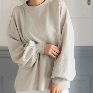 フリルバルーン ロングスリーブカットソー · www.techidara.com