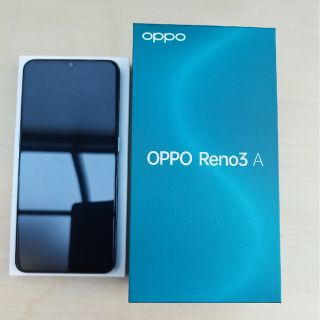 オッポ(OPPO)のOPPO Reno3 A 128GB ホワイト SIMフリー CPH2013(スマートフォン本体)