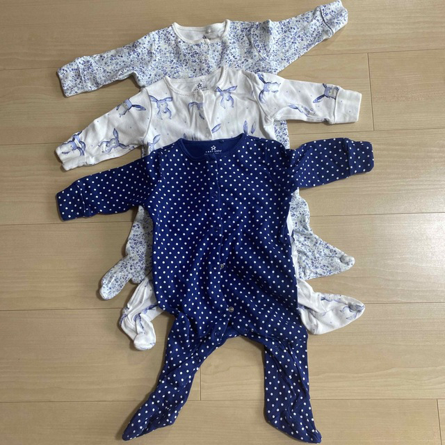 babyGAP(ベビーギャップ)のbaby GAP3-6 months baby➕next baby3-6全10着 キッズ/ベビー/マタニティのベビー服(~85cm)(ロンパース)の商品写真