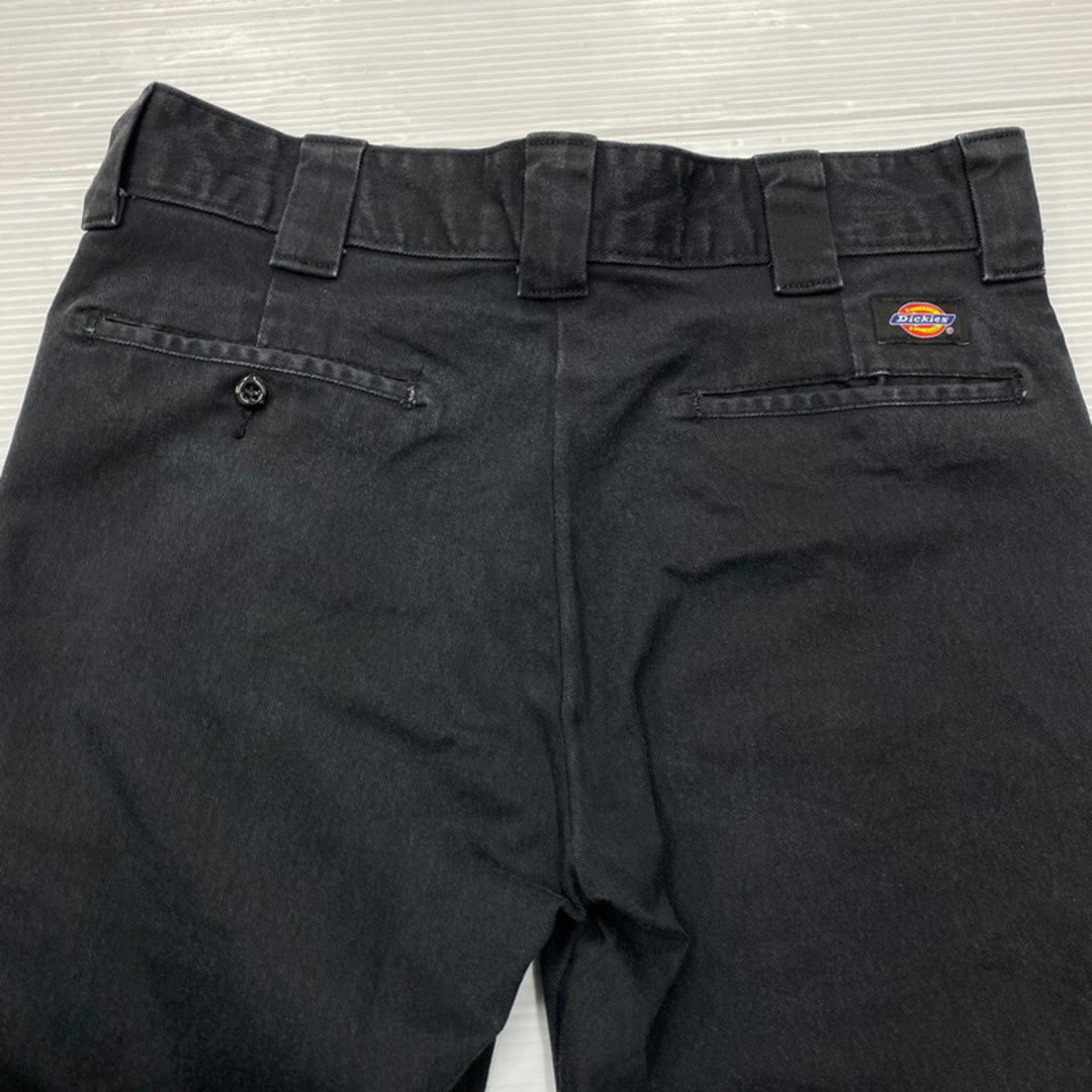 Dickies(ディッキーズ)のディッキーズ Dickies スキニーパンツ 無地 サイズ：W33 L31 カラー：ブラックslim skinny 古着 【中古】 メンズのスーツ(スラックス/スーツパンツ)の商品写真