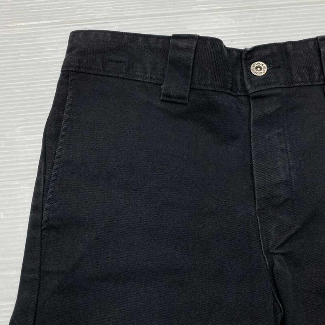 Dickies(ディッキーズ)のディッキーズ Dickies スキニーパンツ 無地 サイズ：W33 L31 カラー：ブラックslim skinny 古着 【中古】 メンズのスーツ(スラックス/スーツパンツ)の商品写真