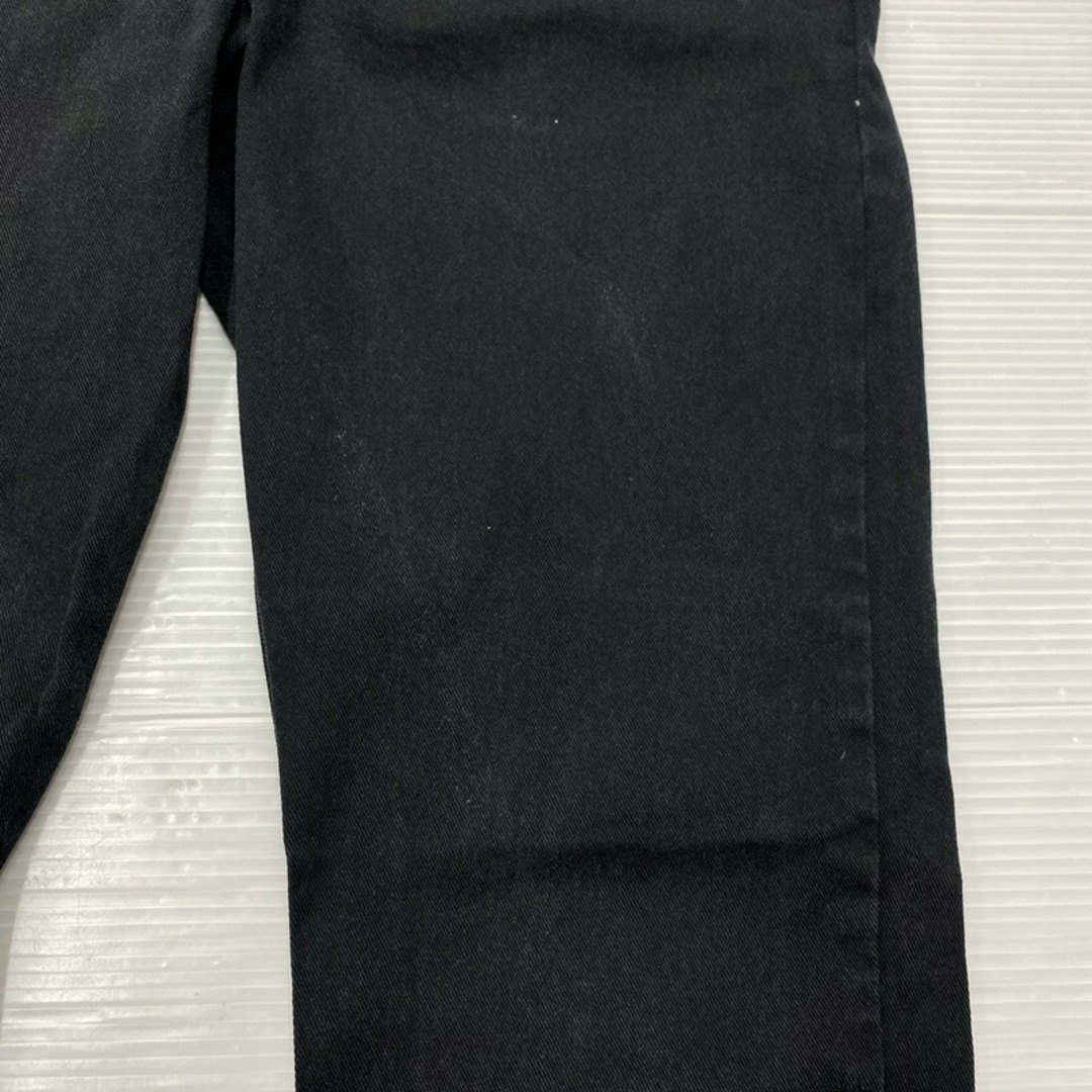 Dickies(ディッキーズ)のディッキーズ Dickies スキニーパンツ 無地 サイズ：W33 L31 カラー：ブラックslim skinny 古着 【中古】 メンズのスーツ(スラックス/スーツパンツ)の商品写真