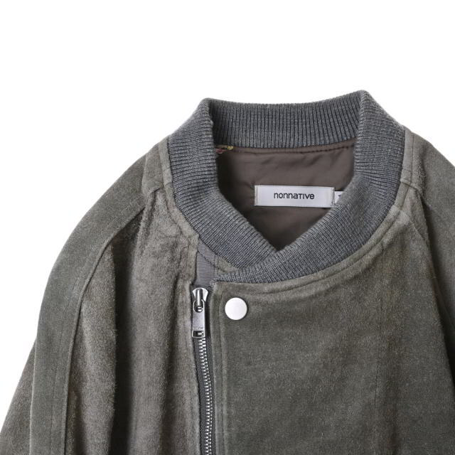 nonnative(ノンネイティブ)のnonnative スエード ジップ アップ ブルゾン メンズのジャケット/アウター(ブルゾン)の商品写真