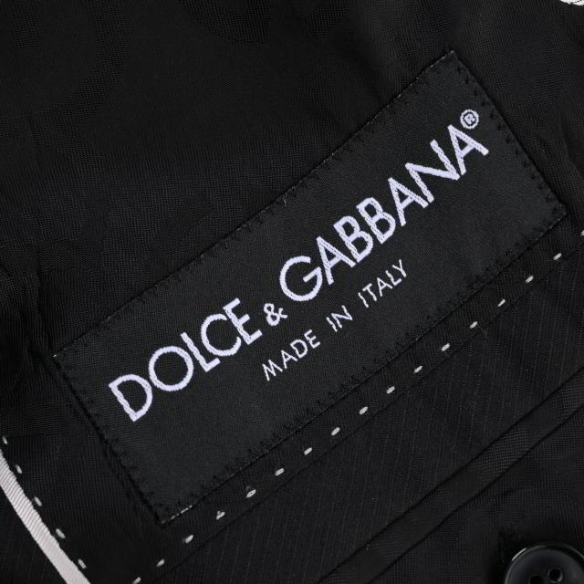 DOLCE&GABBANA(ドルチェアンドガッバーナ)のDOLCE&GABBANA MARTINI シルク混 2B テーラードジャケット メンズのジャケット/アウター(テーラードジャケット)の商品写真