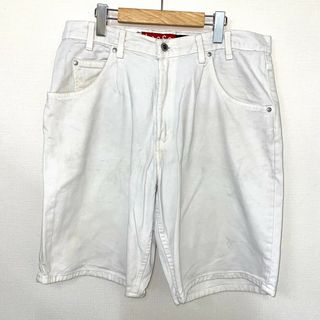 リーバイス(Levi's)のリーバイス シルバータブ Levis Silver Tab デニム ショートパンツ ルーズ LOOSE サイズ：W35 ホワイト 【中古】(スラックス/スーツパンツ)