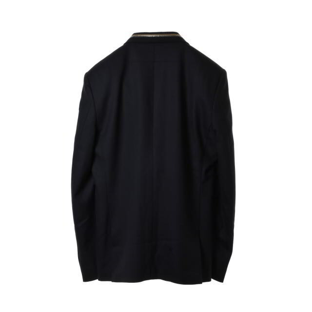 GIVENCHY 襟ジップ 2B テーラード ジャケット