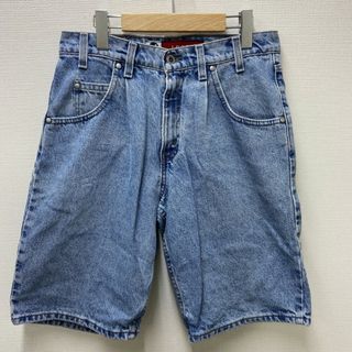 リーバイス(Levi's)のリーバイス シルバータブ Levi's Silver Tab デニム ショートパンツ ルーズ LOOSE 色落ち MADE IN U.S.A.  サイズ：W30 インディゴ 【中古】 USA製 アメリカ製(スラックス/スーツパンツ)