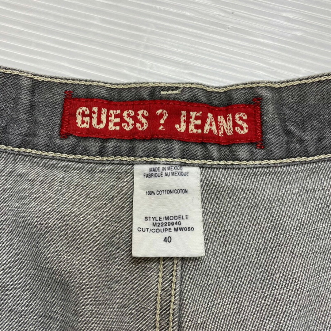 GUESS(ゲス)のゲス ジーンズ GUESS JEANS デニム ショートパンツ サイズ：W39 ブラック 【中古】 メンズのスーツ(スラックス/スーツパンツ)の商品写真