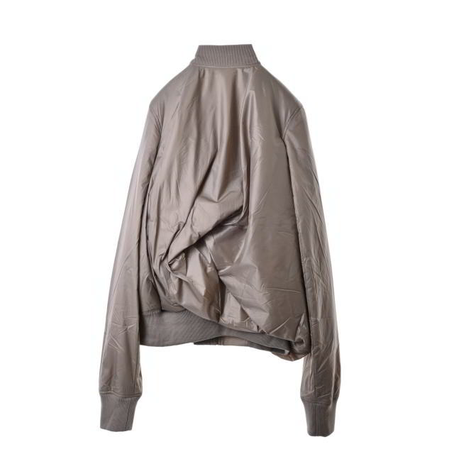 Rick Owens(リックオウエンス)のRick Owens ドレープ ジップ ボンバー ジャケット レディースのジャケット/アウター(ブルゾン)の商品写真