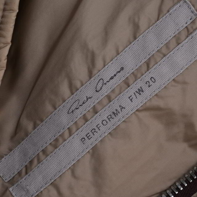 Rick Owens - Rick Owens ドレープ ジップ ボンバー ジャケット Rick Owens - Rick Owens ドレープ ジップ ボンバー ジャケット