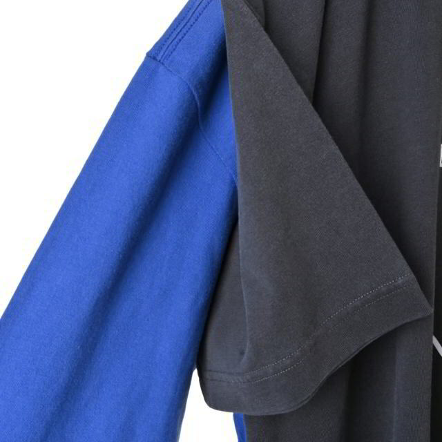 Balenciaga(バレンシアガ)のBALENCIAGA ロゴプリント ドッキング カットソー メンズのトップス(Tシャツ/カットソー(七分/長袖))の商品写真
