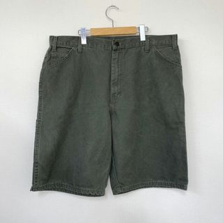 ディッキーズ(Dickies)のディッキーズ Dickies ペインター ショートパンツ ダック地 無地 実寸：W40 オリーブ古着 【中古】(スラックス/スーツパンツ)