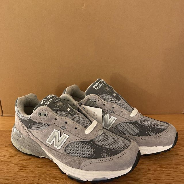 new balance 993 ブラック 25.0cm 廃盤モデル-