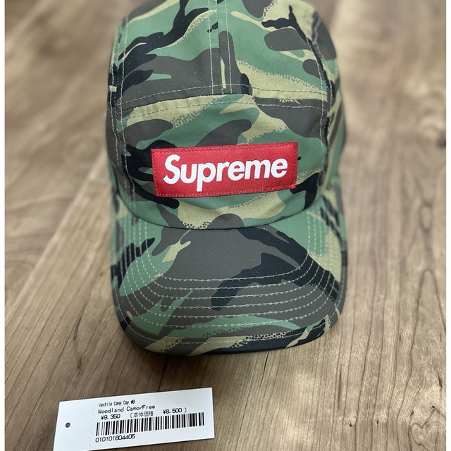 最終値下げ supreme 22FW Ventile Camp Cap カモ - キャップ