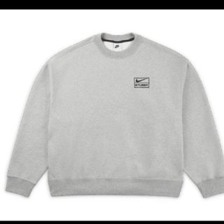 メンズStussy x Nike Fleece Crew "Grey"　サイズM