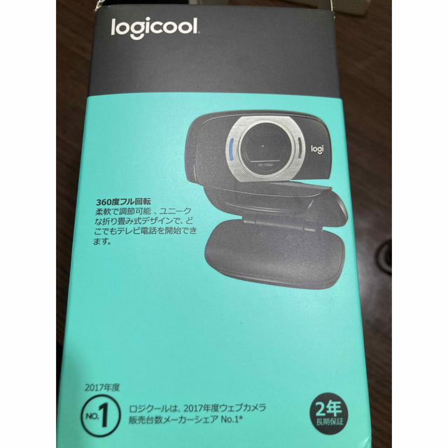 Logicool(ロジクール)のフルHD1080pポータブルウェブカメラ　Logicool スマホ/家電/カメラのPC/タブレット(PC周辺機器)の商品写真