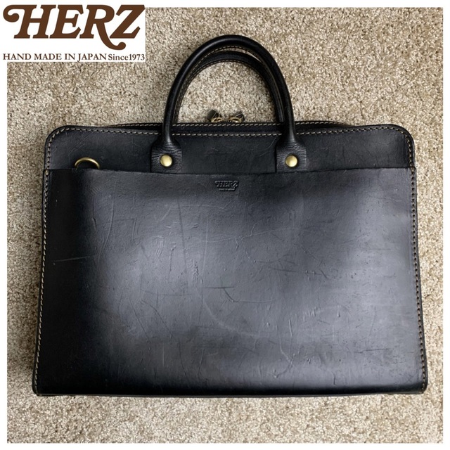 HERZ ヘルツ ブリーフケース 2way B4サイズ ビジネスバッグ - 通販