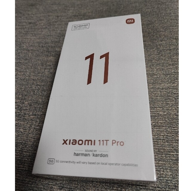 Xiaomi 11t pro white　国内正規品