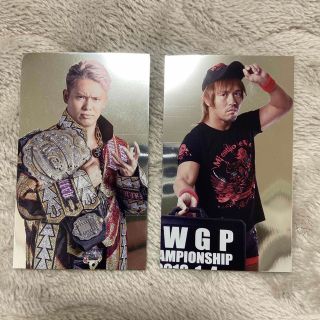 新日本プロレス　カード　オカダカズチカ 内藤哲也