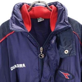 DIADORA - ディアドラ 90s オールド 中綿 ナイロン ベンチコート XL