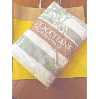 ロクシタン(L'OCCITANE)のロクシタン バスタオル(ノベルティグッズ)