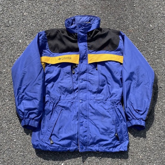 超安い vintage columbia ダウンジャケット マウンテンパーカー