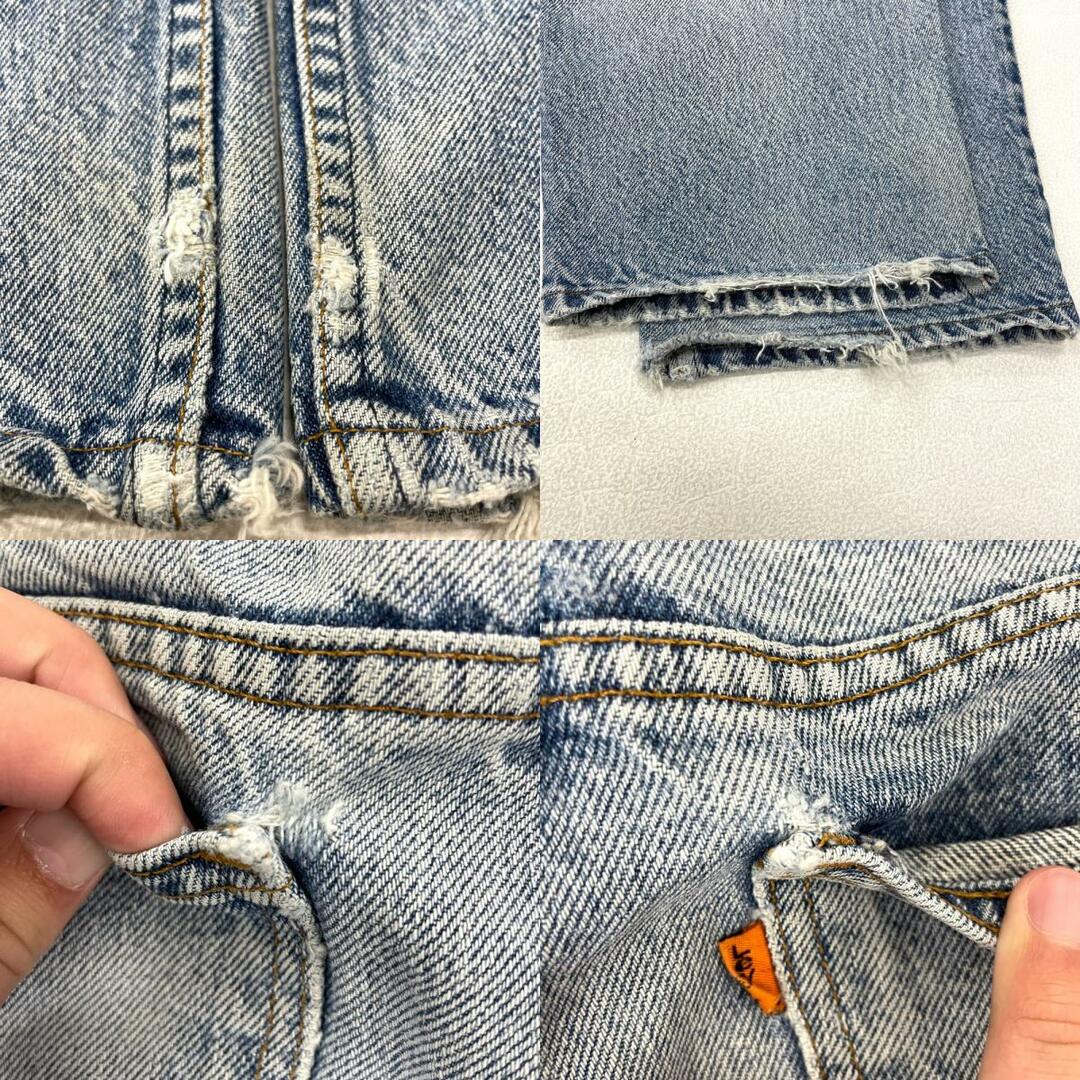 リーバイス Levi's 509 デニム パンツ 色落ち ヒゲ インディゴ サイズ：W36 L30 MADE IN U.S.A. 【Levis】 9