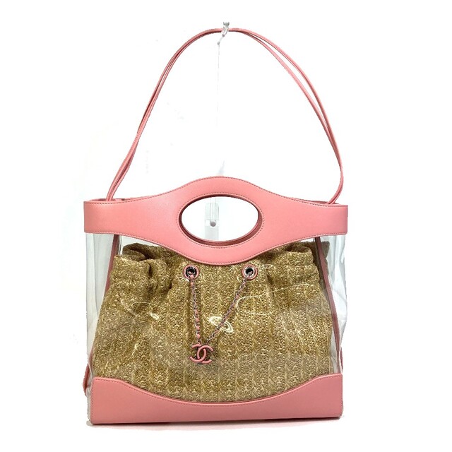 シャネル CHANEL トートバッグ AS0517 CC ココマーク ラージ