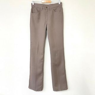 リーバイス(Levi's)の80's リーバイス Levi's 517 スタプレ ブーツカット スラックス サイズ：W31 L36 ベージュ 【Levis】古着 【中古】(スラックス/スーツパンツ)