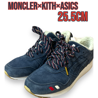 モンクレール(MONCLER)の大セールmoncler KITH asics gel-lyteⅢ  25.5cm(スニーカー)