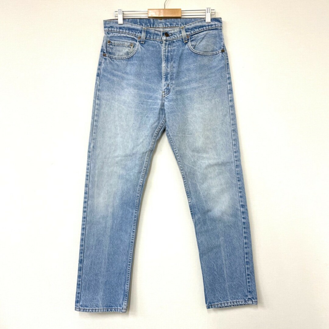 90's リーバイス Levi's 505 デニムパンツ テーパード 色落ち インディゴ MADE IN U.S.A サイズ：W34 L31【Levis】