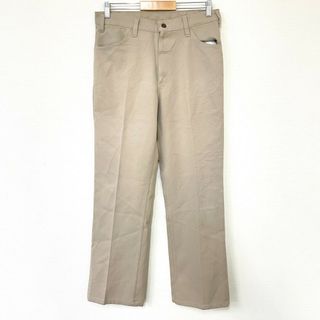 リーバイス(Levi's)のリーバイス Levi's スタプレ ブーツカット スラックス リサイズ サイズ：W33 L31 ベージュ 【中古】(スラックス/スーツパンツ)