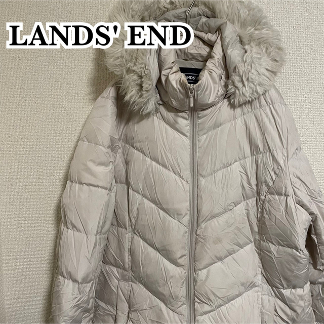 LANDS’END(ランズエンド)の●684 US古着 Land'sEnd ランズエンド ダウンジャケット アウター レディースのジャケット/アウター(ダウンジャケット)の商品写真