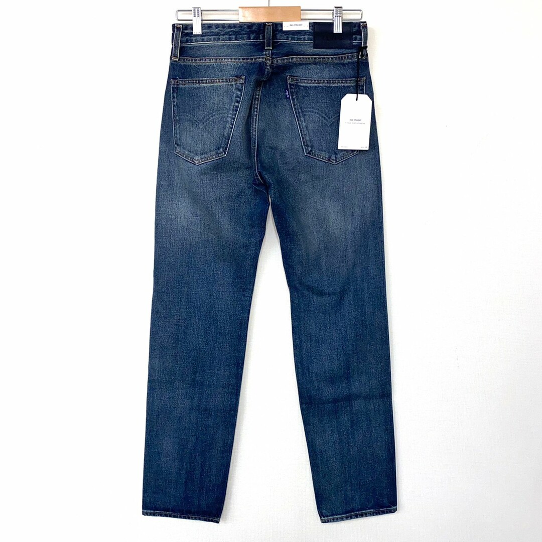 Euro Levi's MADE&CRAFTED RAIL STRAIGHT ユーロ リーバイス メイドアンドクラフテッド レイル ストレート  デニムパンツ MADE IN TURKEY インディゴ ヒゲ サイズ：W30 L33 【26468-0005】【新品】levis 新品