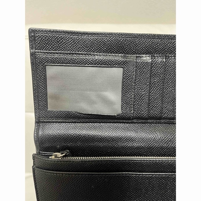 BVLGARI ブルガリ BB ロゴクリップ 二つ折り長財布 30412 黒