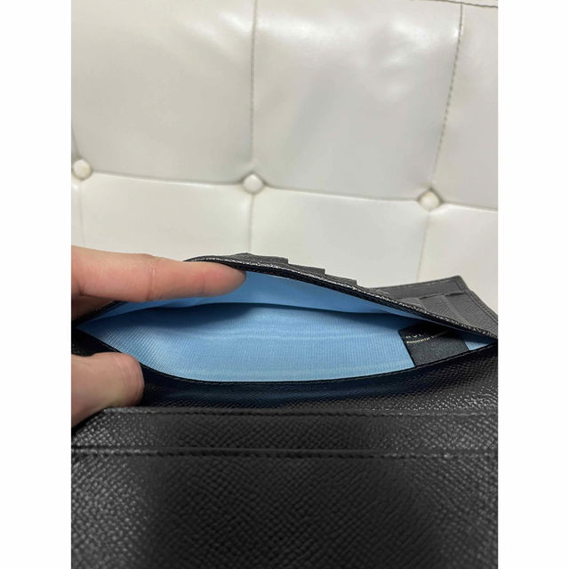 BVLGARI ブルガリ BB ロゴクリップ 二つ折り長財布 30412 黒