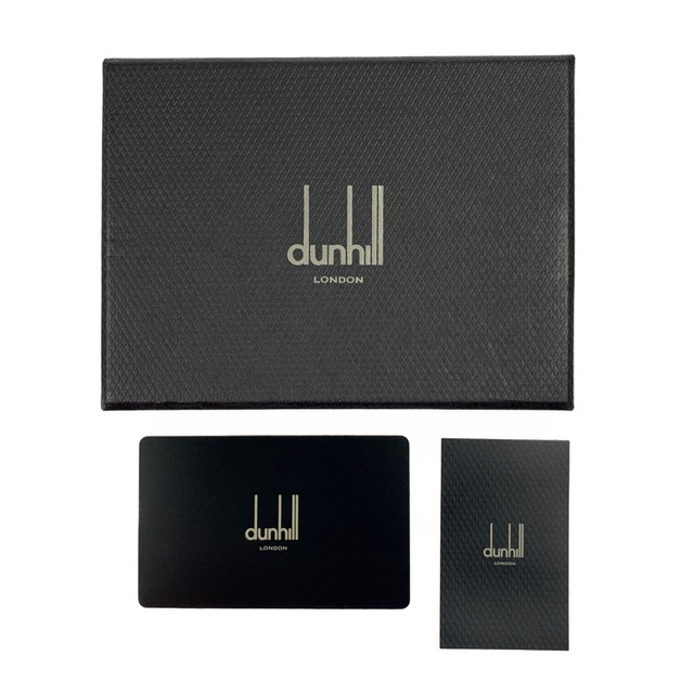 Dunhill(ダンヒル)の▽▽dunhill ダンヒル カードケース　名刺入れ ブラック メンズのファッション小物(名刺入れ/定期入れ)の商品写真