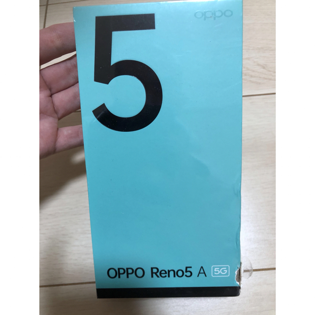 OPPO RENO5 A NA SIMフリー スマートフォン シルバーブラック