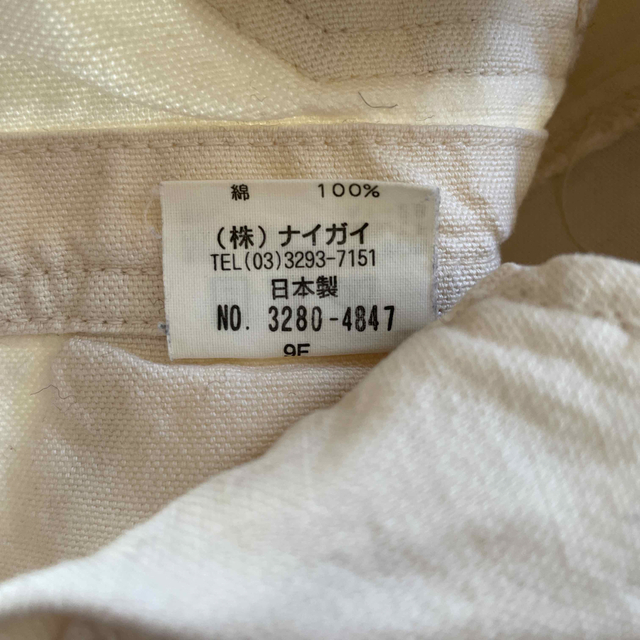 POLO RALPH LAUREN(ポロラルフローレン)のPOLO Ralph Lauren オーバーオール　アイボリー/90cm キッズ/ベビー/マタニティのキッズ服男の子用(90cm~)(パンツ/スパッツ)の商品写真