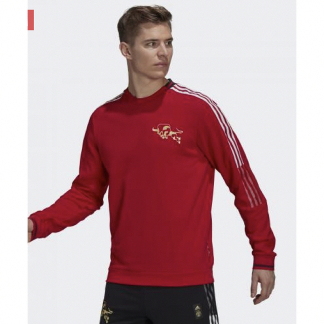 adidas(アディダス)のマンチェスターユナイテッド　アディダス　adidas メンズ　フットボール　長袖 メンズのトップス(Tシャツ/カットソー(七分/長袖))の商品写真