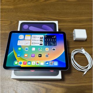 アイパッド(iPad)のiPad mini 第6世代 2021 WiFi 64GB パープル(タブレット)