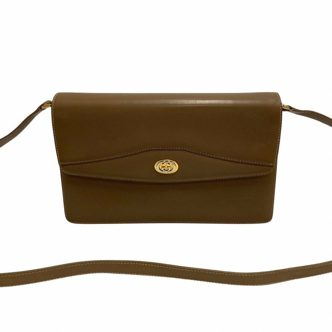極 美品 GUCCI オールドグッチ ヴィンテージ カーフレザー 本革 2way