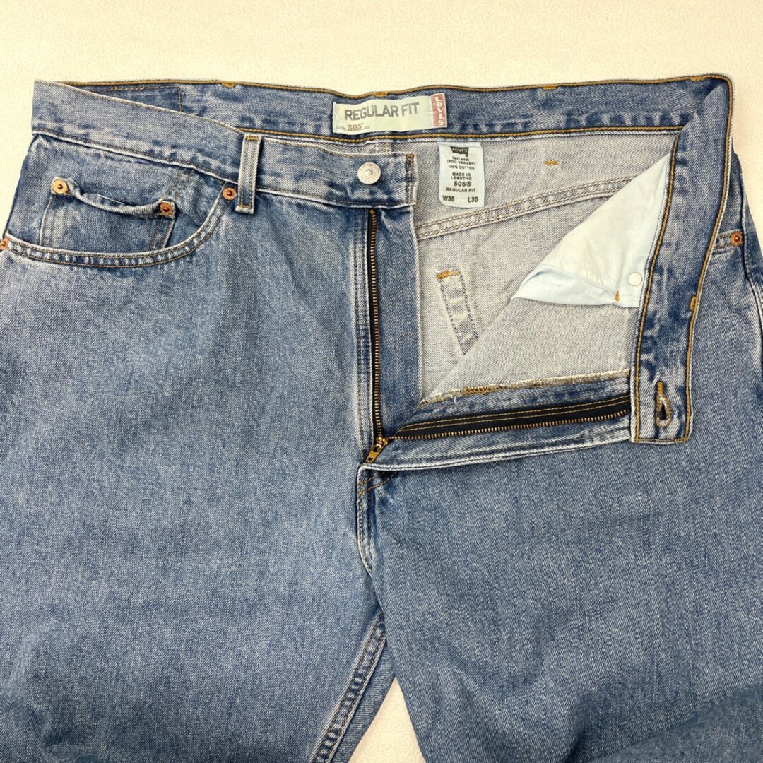 リーバイス Levi's 505 デニム パンツ 色落ち サイズ：W39 L30 インディゴ 【Levis】 REGULAR FIT