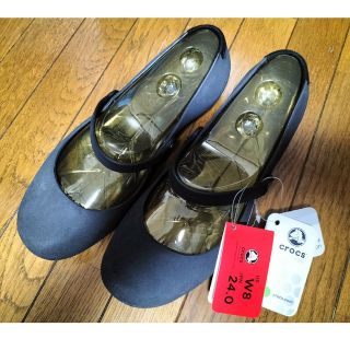 クロックス(crocs)のクロックス　スエードアリス　シューズ　24cm(その他)